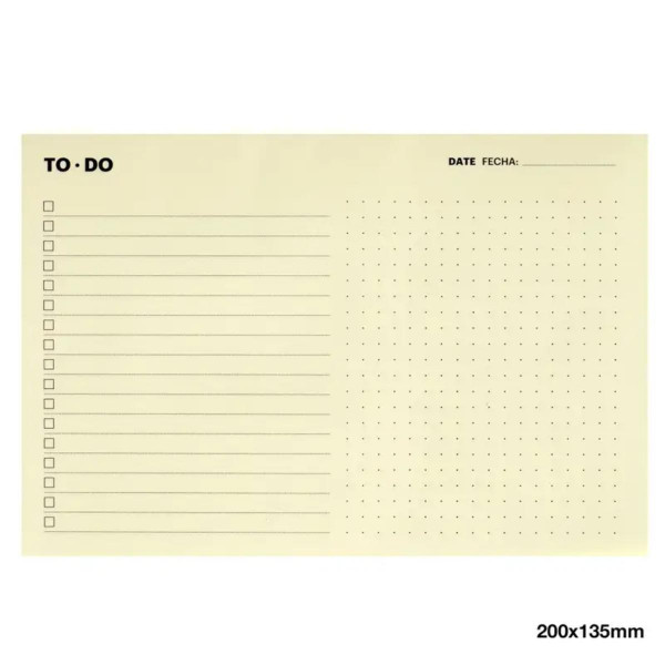 PLANER DNEVNI TO-DO HORZ. A5 