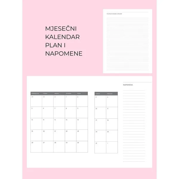 PLANER CRNO BIJELI MODA I TAKO TO 