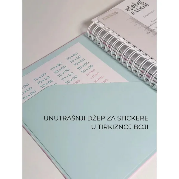 PLANER ROZE BIJELI MODA I TAKO TO 