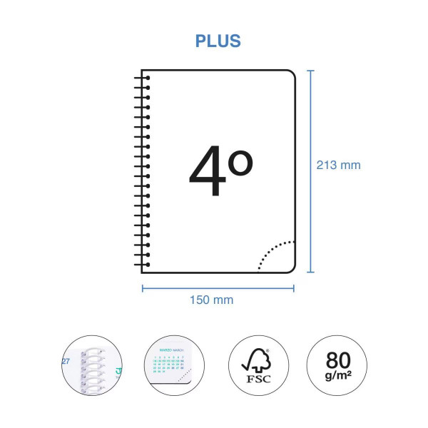 PLANER PLUS W/V FLOWERY 26_27 
