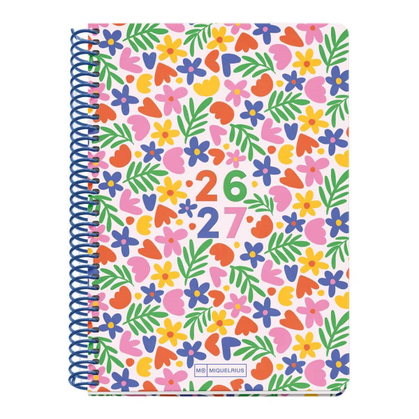 PLANER PLUS W/V FLOWERY 26_27 