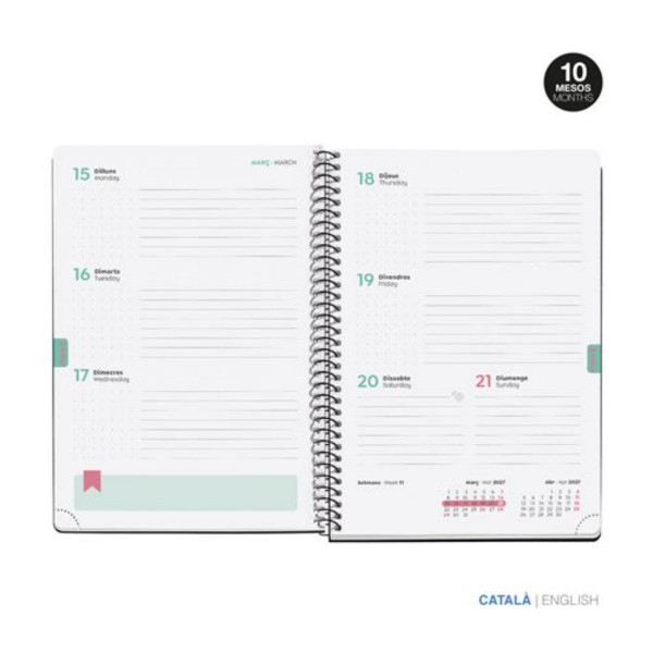 PLANER PLUS W/VCAT DAISIES 26_27 