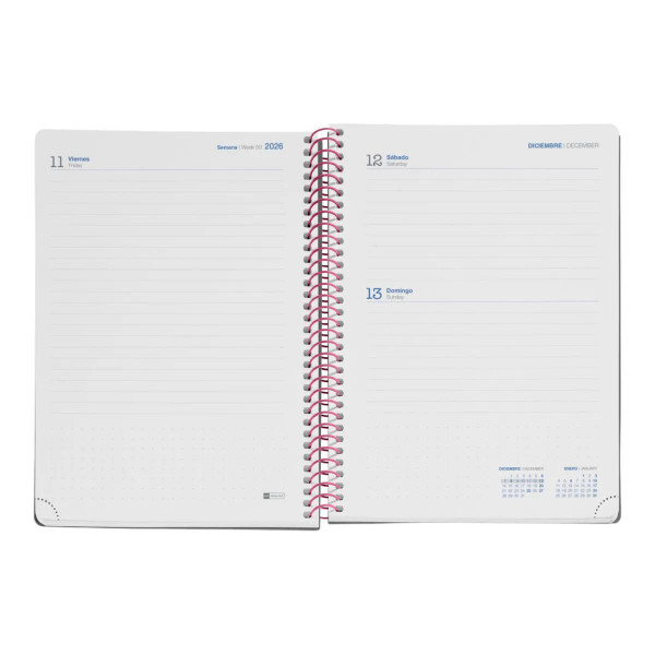 PLANER PLUS D/PDUO PINK-BLUE 26_27 