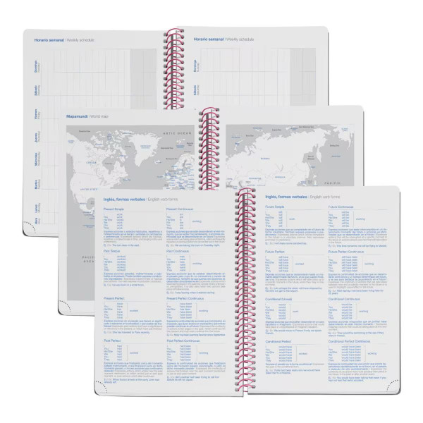PLANER PLUS D/PDUO PINK-BLUE 26_27 
