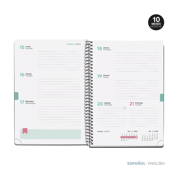 PLANER PLUS W/V DAISIES 26_27 