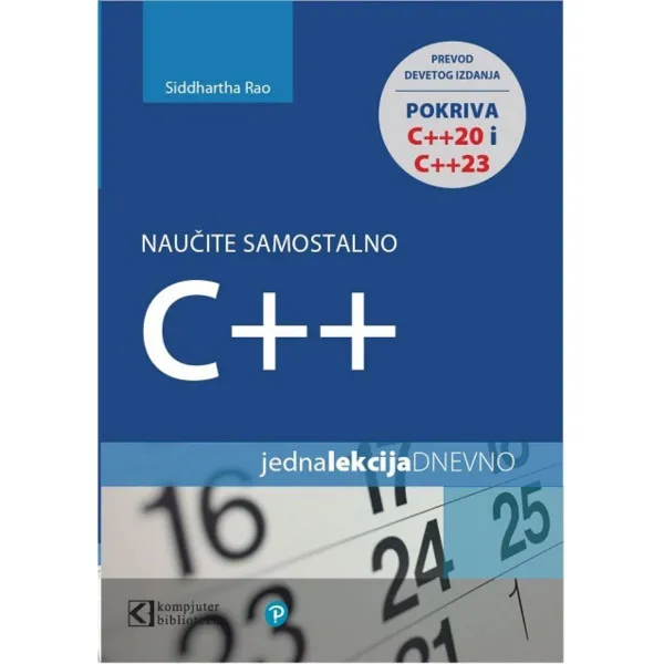 C++ 20 i 23, jedna lekcija dnevno, prevod IX izdanja 