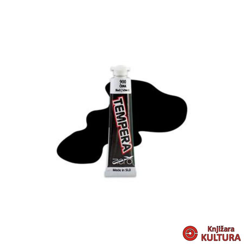 TEMPERA AERO CRNA 7ml 