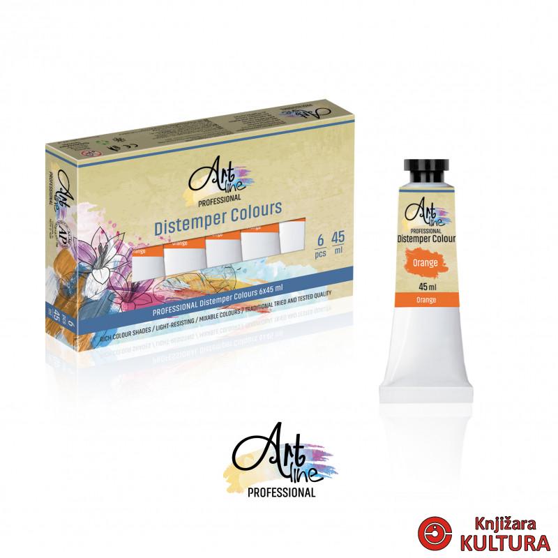 TEMPERA 45ml NARANDŽASTA 