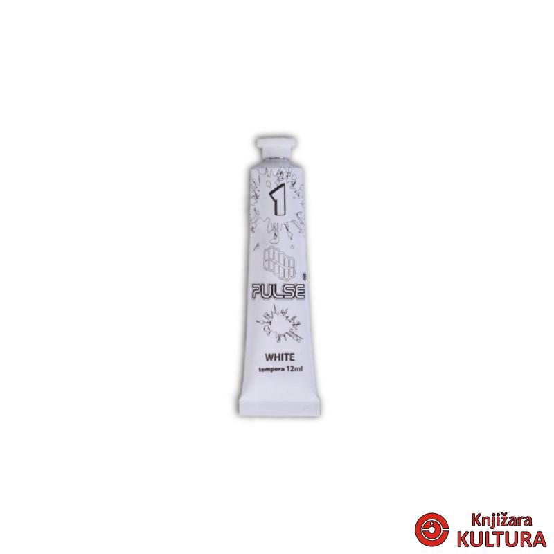 TEMPERA PULSE 1/1 12ml BIJELA 