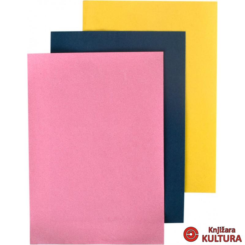PAPIR FLOCKING A4 PLAVI 