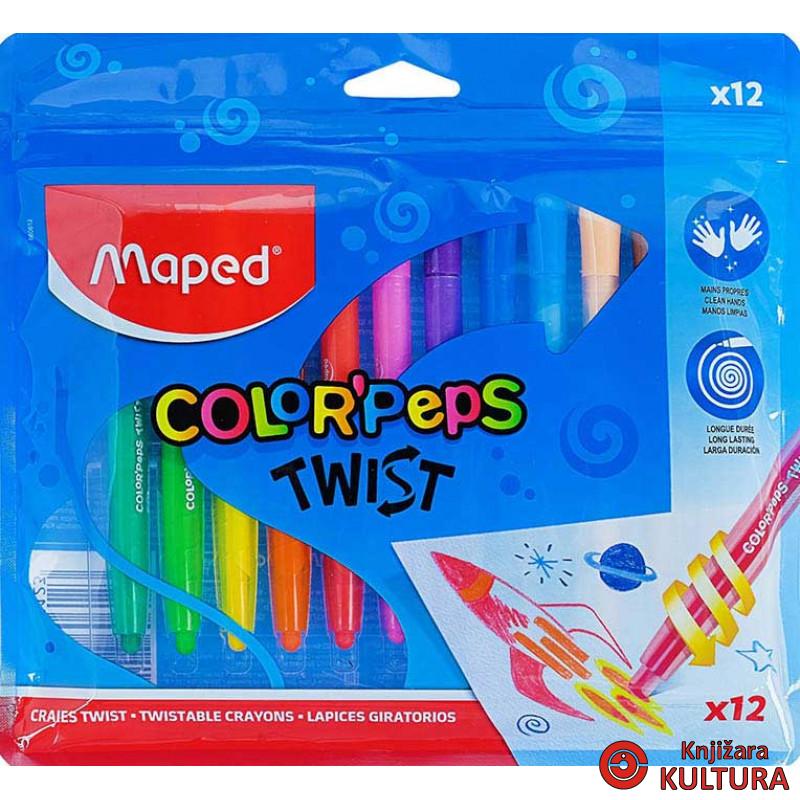 VOŠTANE BOJE MAPED TWISTABLE 12/1 