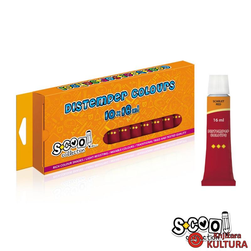 TEMPERA S-COOL 16ml SCARLET RED 