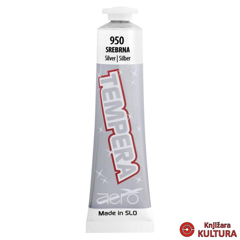 TEMPERA AERO 42ml SREBRNA 