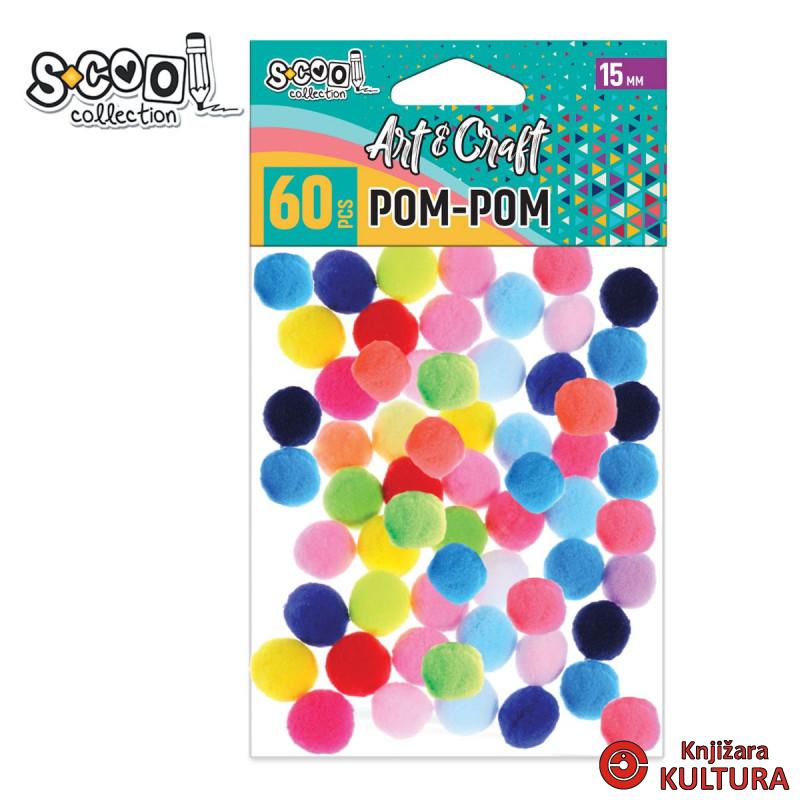 KRAFT S-COOL POM POM 15mm 1/60 SC1992 