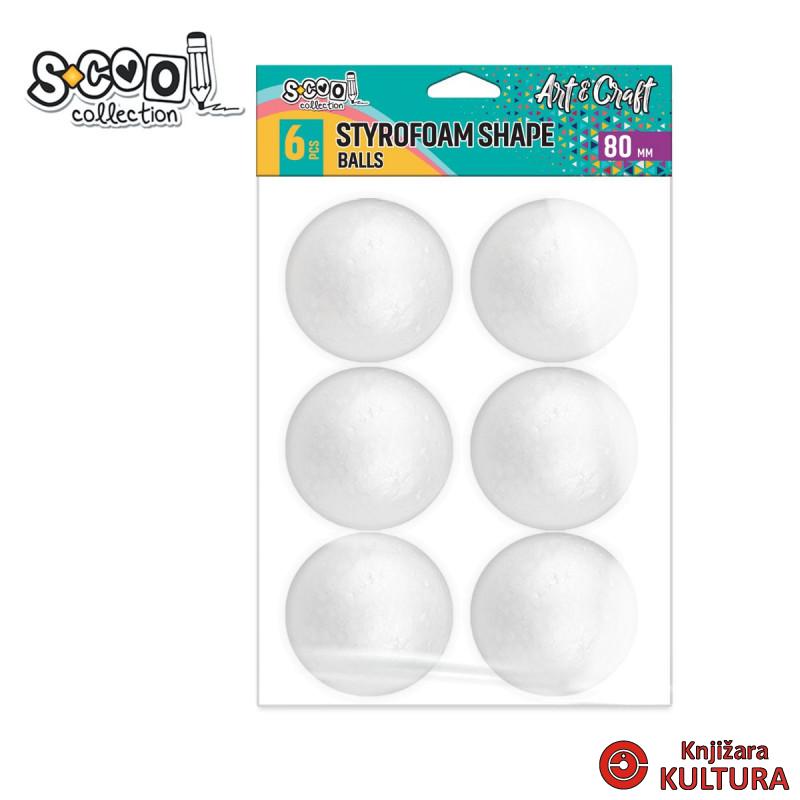 KRAFT S-COOL KUGLA STYRO 8cm 1/6 SC1996 