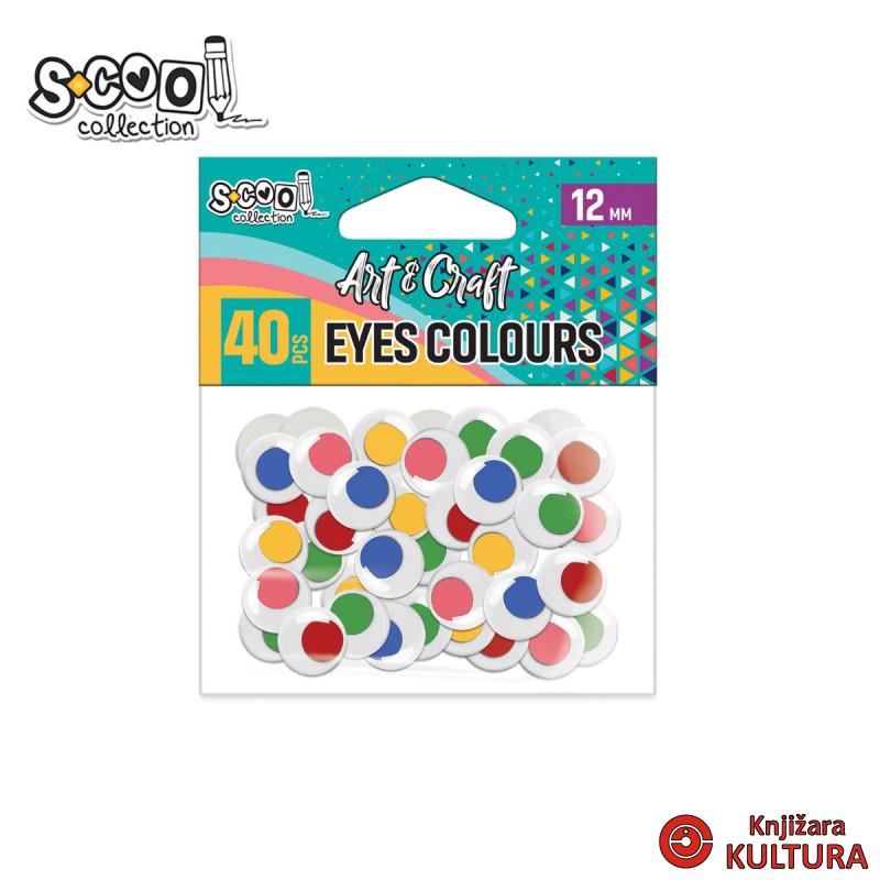 KRAFT S-COOL OČI MIX BOJA 12mm 1/40 SC2024 