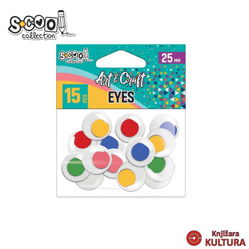 KRAFT S-COOL OČI MIX BOJA 25mm 1/15 SC2026 