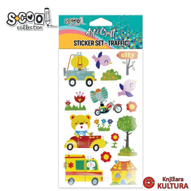 KRAFT UKRASNI STIKER 3D SAOBRACAJ SC2811 