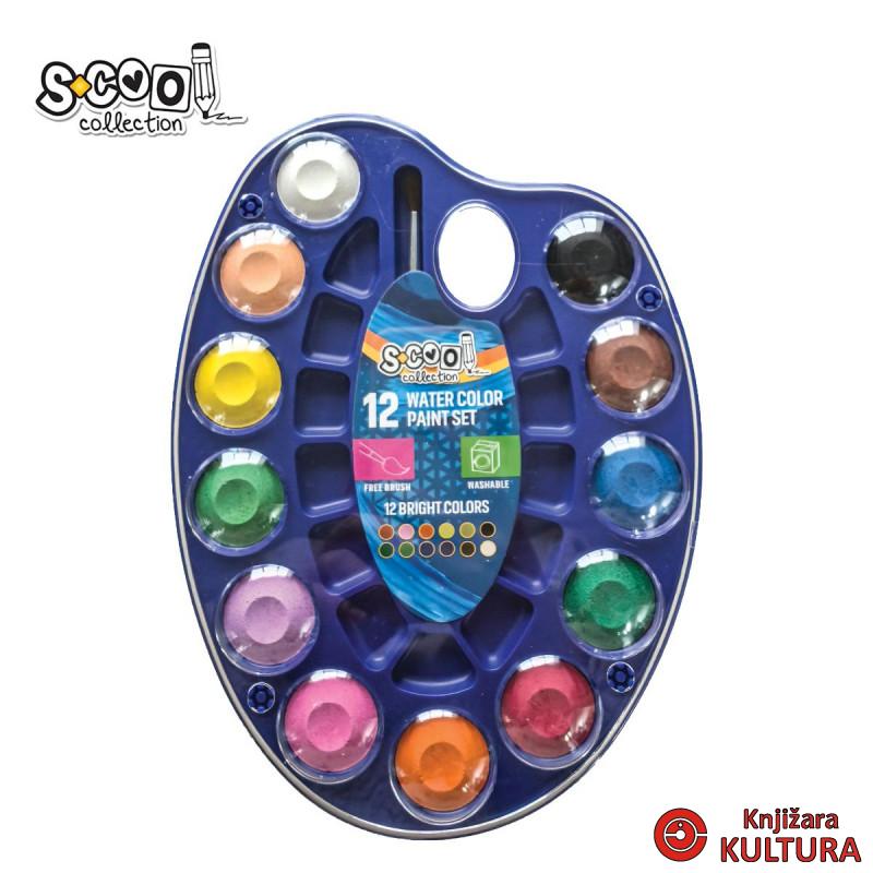 VODENE BOJE +PLAETA 28MM 12PCS 