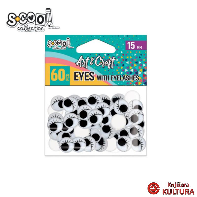 KRAFT UKRASNE OČI SA TREPAVICAMA 15mm 1/60 SC2027 