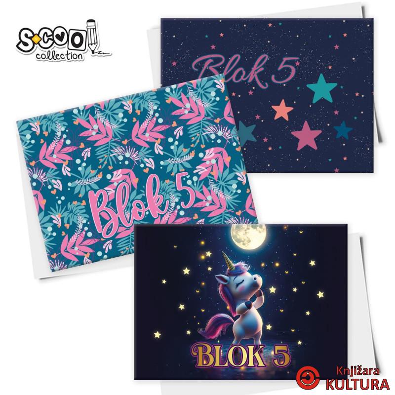 BLOK ZA CRTANJE BR.5 ZENSKI MOTIVI SC3530 