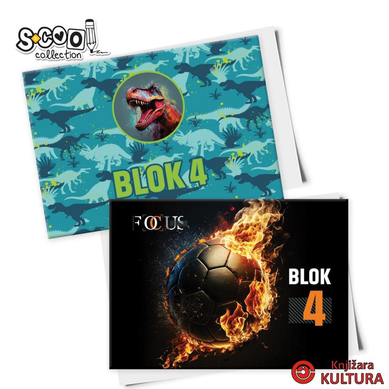 BLOK ZA CRTANJE BR.4 MUSKI MOTIVI SC3533 