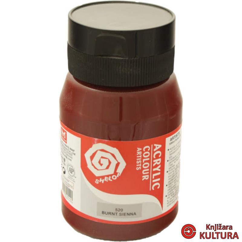 AKRILNA B.M 500ml BURNT SIENA 