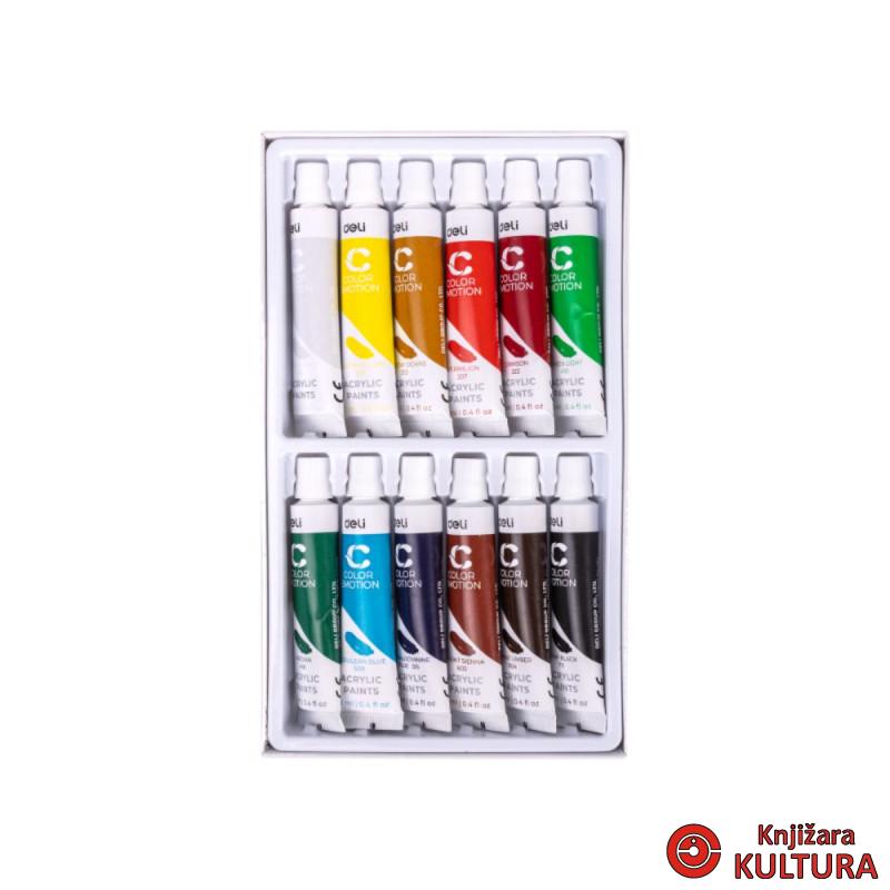 AKRILNE BOJE DELI 12ml 1/12 EC12-12 