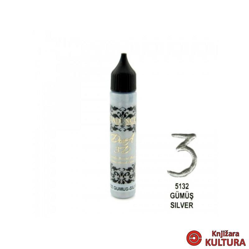 KONTUR PASTA 3D CADENCE SILVER 5132 