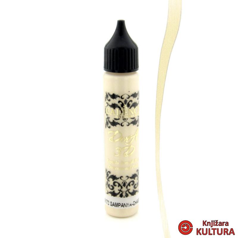KONTUR PASTA 3D CADENCE champagne 