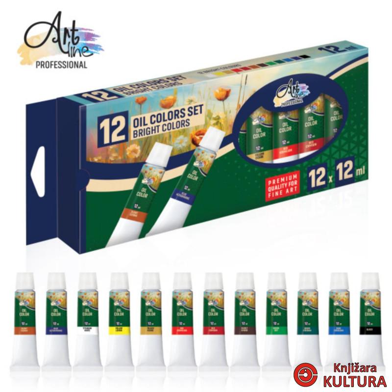 ULJANE BOJE SET 12*12ML ART077 
