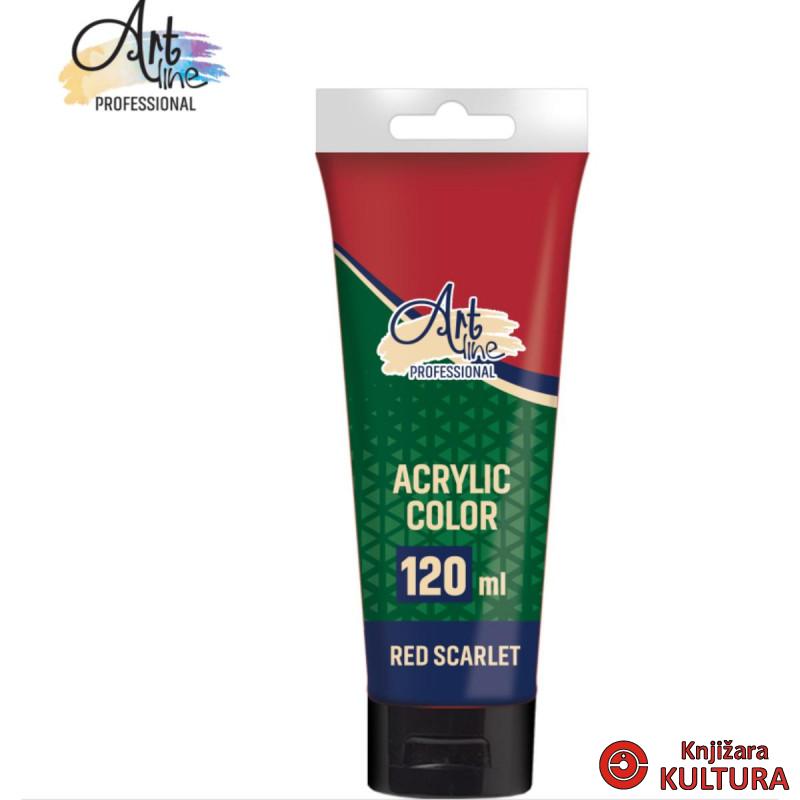AKRILNA BOJA S-COOL 120ML  RED SCARLET 