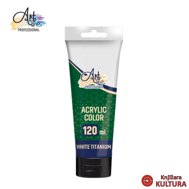 AKRILNA BOJA S-COOL 120ML  TITANIUM WHITE 