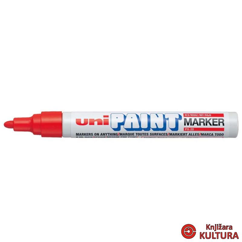 MARKER UNI PAINT PX-20 RED 