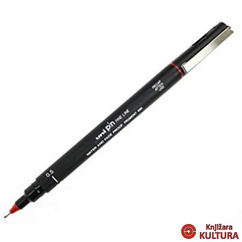 MARKER UNI PIN 05-200 RED 