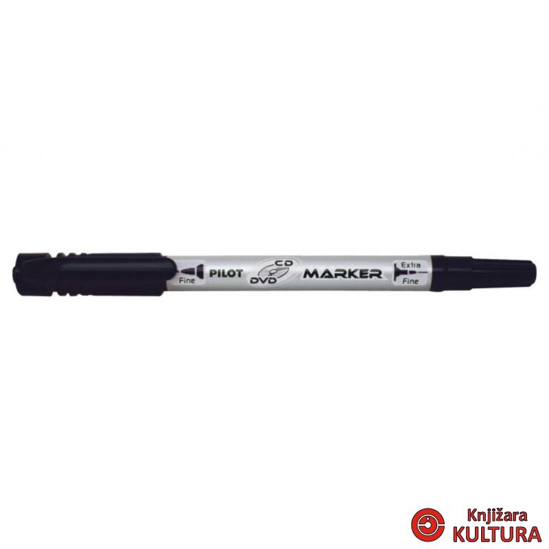 MARKER ZA CD PILOT TWIN CRNI 