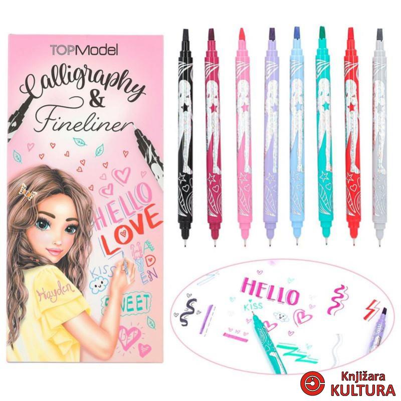 TOP MODEL CALLIGRAF AND FINELINER SET 18/1 