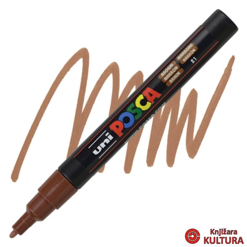 MARKER UNI PC-3M POSCA SMEĐI 