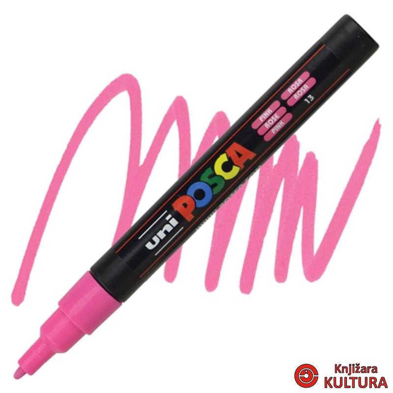 MARKER UNI PC-3M POSCA ROZI 