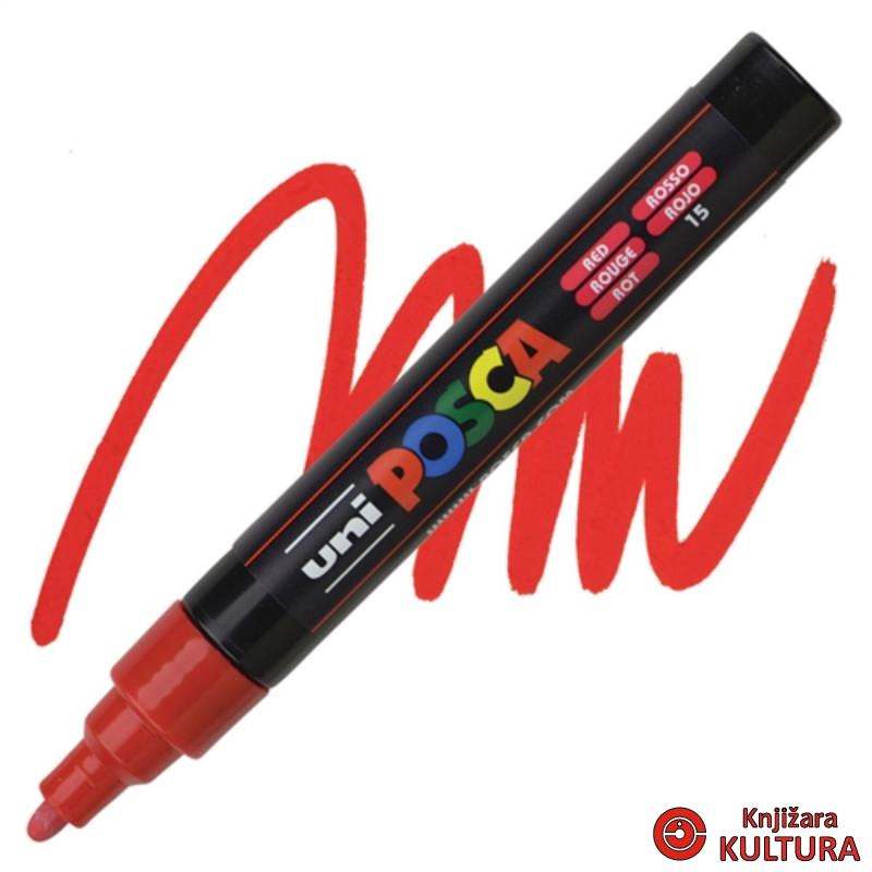 MARKER UNI PC-5M POSCA CRVENI 