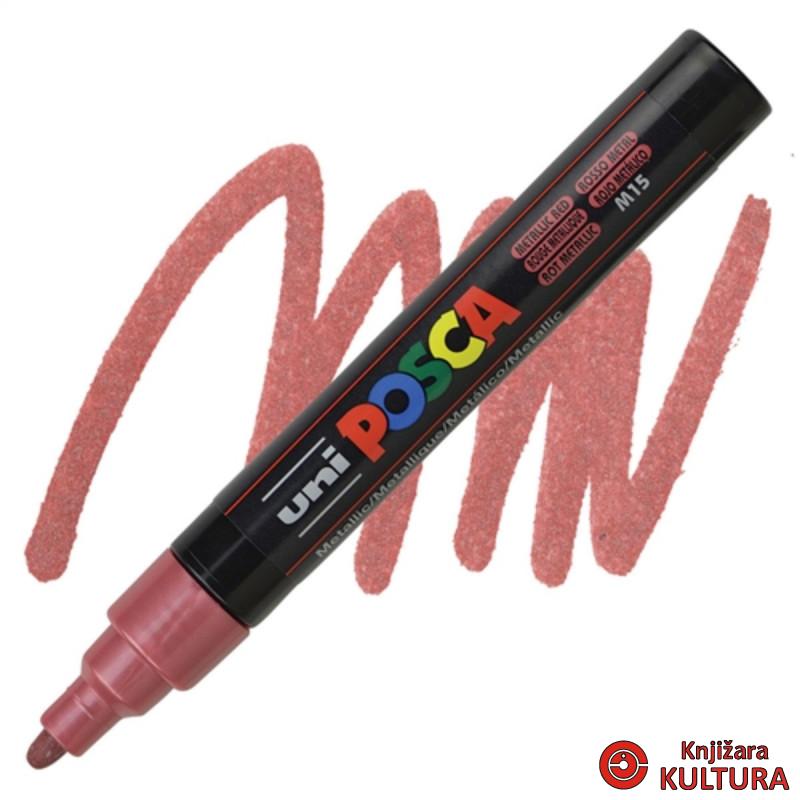 MARKER UNI PC-5M POSCA METALIK CRVENA 