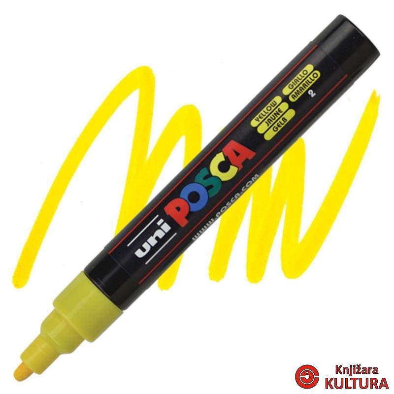 MARKER UNI PC-5M POSCA ŽUTI 
