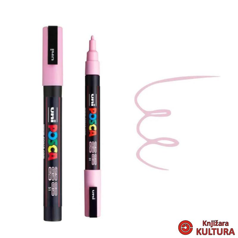 MARKER UNI PC-3M POSCA SVIJETLO ROZI 