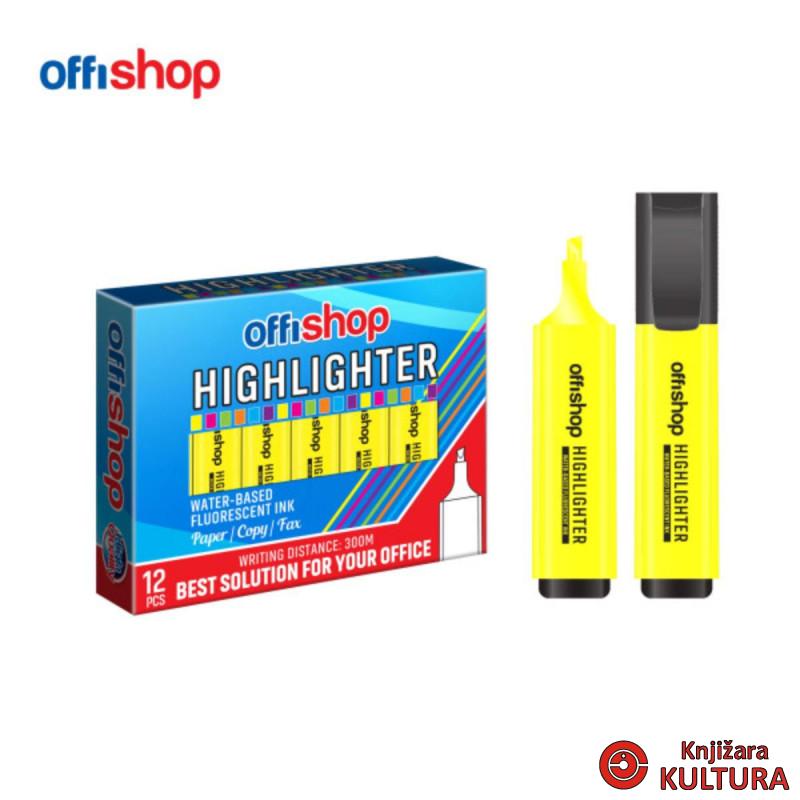 SIGNIR OFFISHOP ŽUTI OF584 