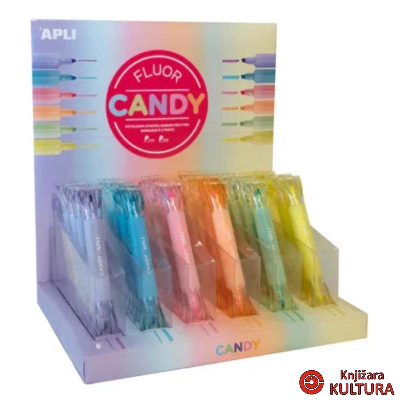 MARKER APLI CANDY FLUO 36/1 