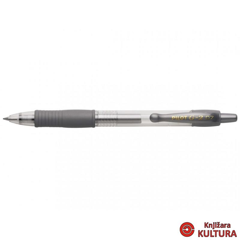 ROLER PILOT G2 07 METALIC SREB 