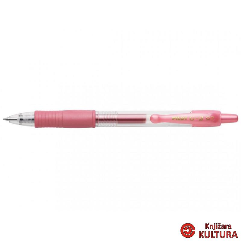 ROLER PILOT G2 07 METALIC ROZE 