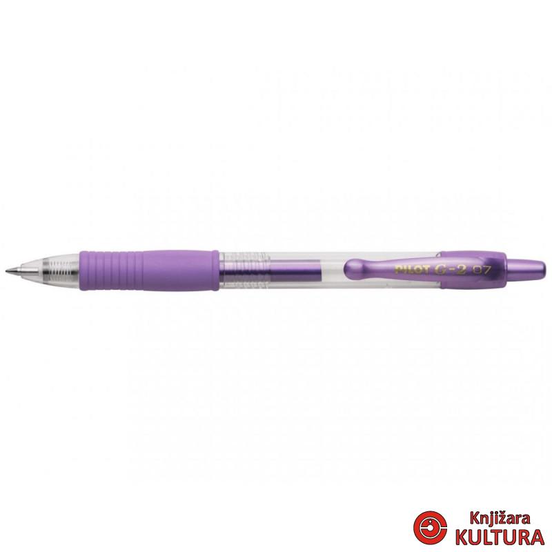 ROLER PILOT G2 07 METALIC PINK 