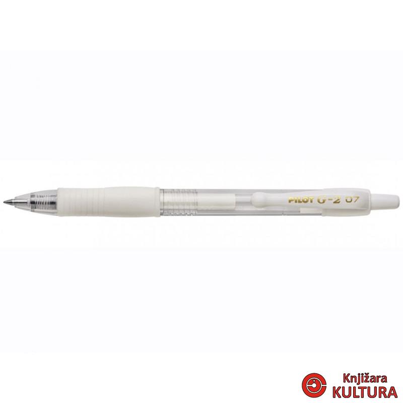 ROLER PILOT G2 07 PASTEL BIJELA 