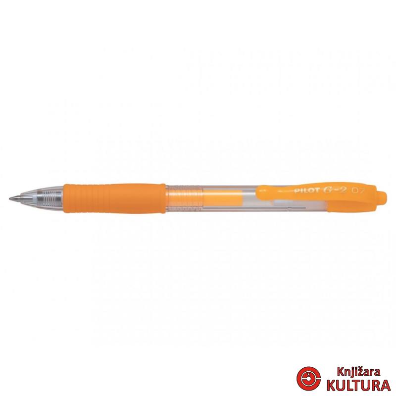 ROLER PILOT G2 0.7 NEON APR.ORANGE 